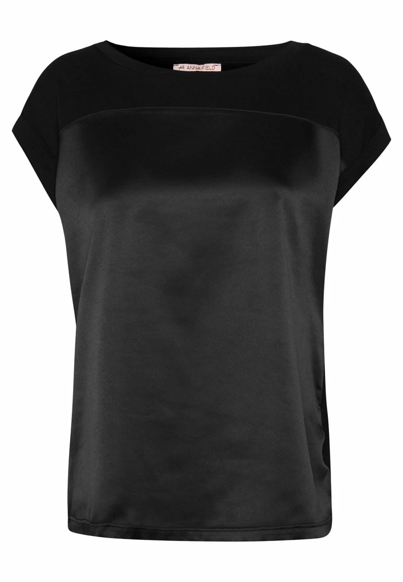 Anna Field Camiseta Básica - Black, Mujer 6 Anna Field Camiseta Básica - Black, Mujer - Imagen 4