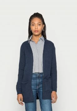 Anna Field Chaqueta De Punto - Mottled Dark Blue, Mujer