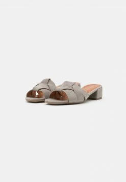 Anna Field LEATHER - Sandalias Planas - Grey, Mujer -ANNA FIELD Ventas 315326f96c3749b4b0854edd96b7ef4a