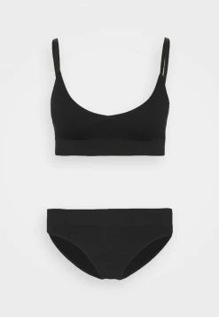 Anna Field Rib Seamless Set - Top - Black, Mujer -ANNA FIELD Ventas 31d321ff8e524680a0a94ba8fbb961e5
