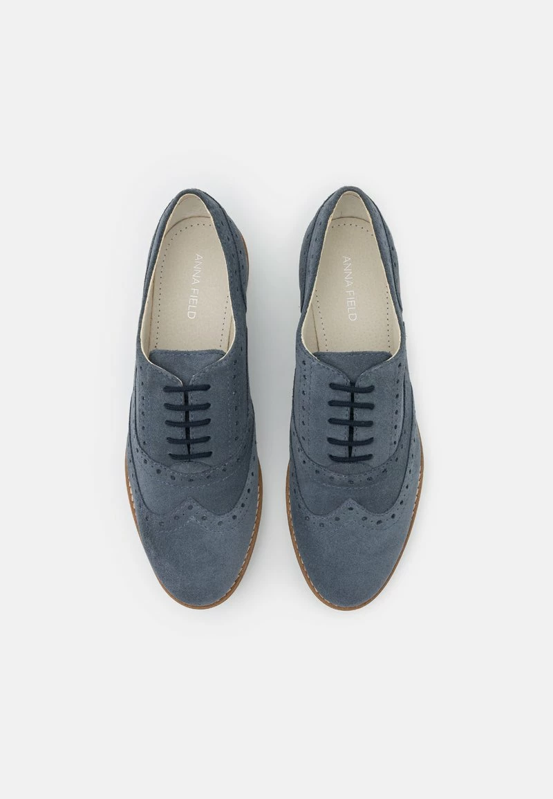Anna Field LEATHER - Zapatos Con Cordones - Blue, Mujer 8 Anna Field LEATHER - Zapatos Con Cordones - Blue, Mujer - Imagen 6