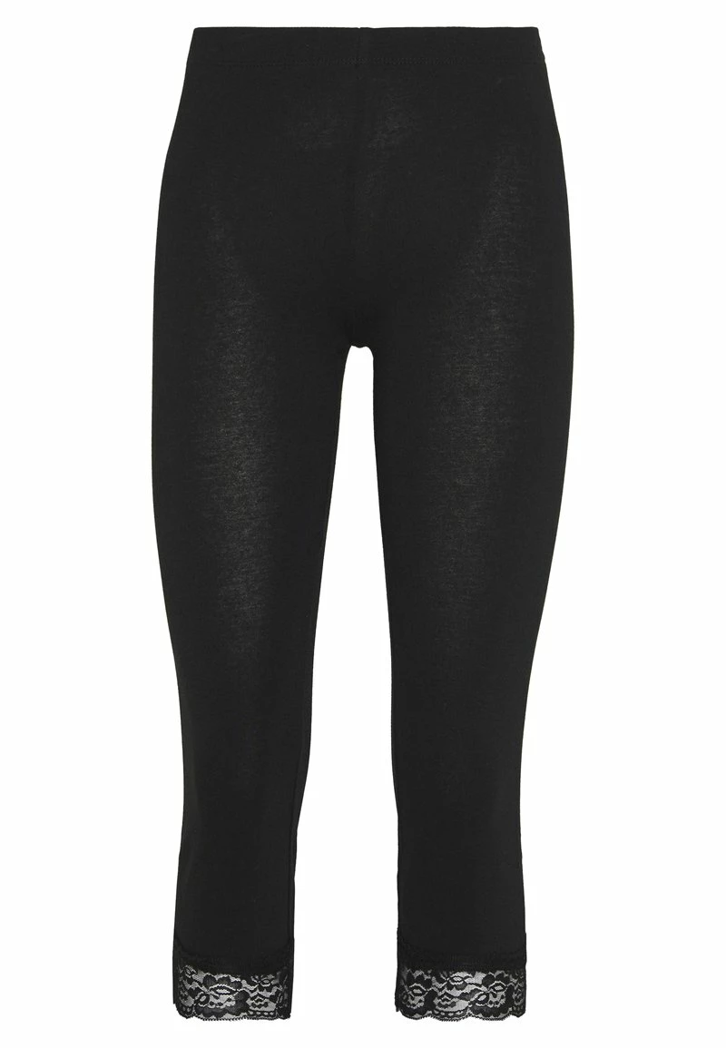 Anna Field Capri Leggings With Lace - Leggings - Black, Mujer 7 Anna Field Capri Leggings With Lace - Leggings - Black, Mujer - Imagen 5