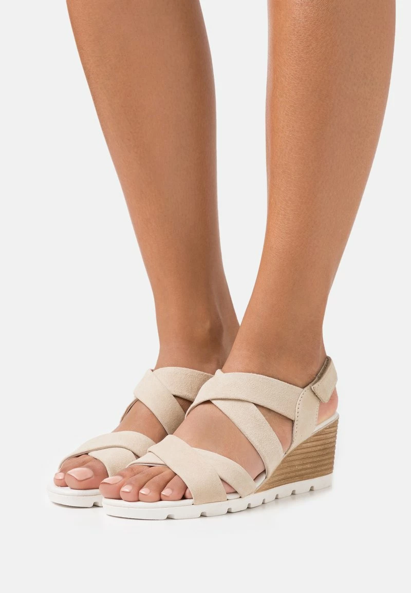 Anna Field LEATHER - Sandalias De Cuña - Beige, Mujer 3 Anna Field LEATHER - Sandalias De Cuña - Beige, Mujer