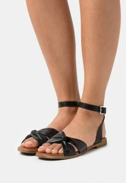 Anna Field LEATHER - Sandalias - Black, Mujer