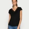 Anna Field Camiseta Básica - Black, Mujer -ANNA FIELD Ventas 34b2df8033d347f88043224c5824c0c9