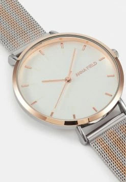 Anna Field Reloj - Silver-coloured, Mujer -ANNA FIELD Ventas 370dd23a63a74f0399f9966b2b6bd9dc