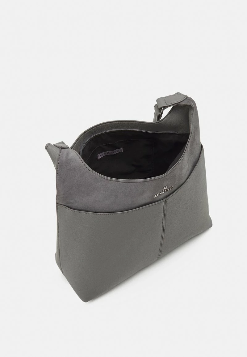 Anna Field Bolso De Mano - Grey, Mujer 5 Anna Field Bolso De Mano - Grey, Mujer - Imagen 3
