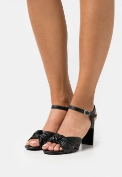 Anna Field LEATHER - Sandalias - Black, Mujer