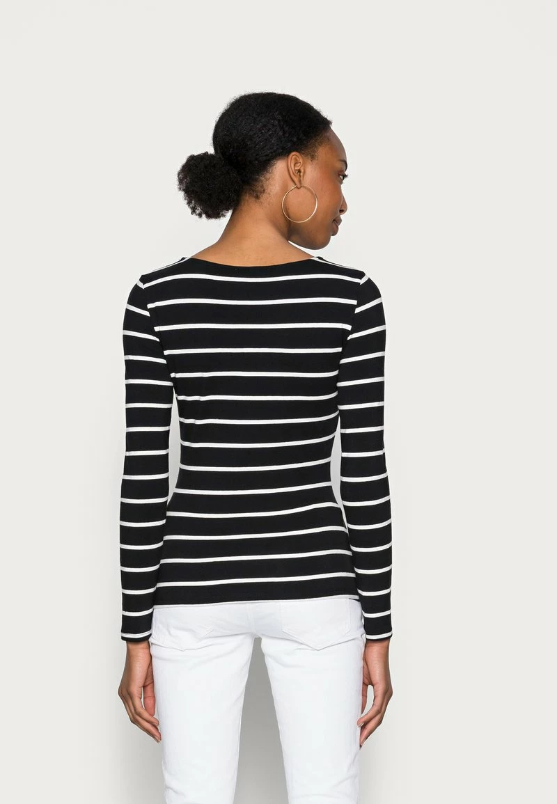 Anna Field Camiseta De Manga Larga - Black/white, Mujer 5 Anna Field Camiseta De Manga Larga - Black/white, Mujer - Imagen 3