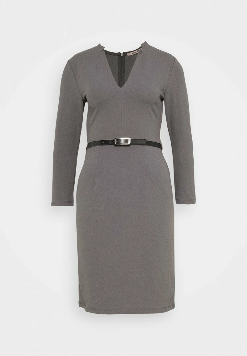 Anna Field Vestido De Tubo - Mottled Dark Grey, Mujer 7 Anna Field Vestido De Tubo - Mottled Dark Grey, Mujer - Imagen 5