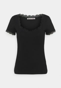Anna Field Camiseta Básica - Black, Mujer -ANNA FIELD Ventas 3c7fc1ccb92243f987ab4c74aa6d83ce