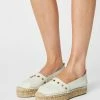 Anna Field LEATHER - Alpargatas - White, Mujer