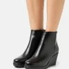 Anna Field LEATHER WINTER BOOT - Wedge Ankle Boots - Botines Bajos - Black, Mujer 1 Anna Field LEATHER WINTER BOOT - Wedge Ankle Boots - Botines Bajos - Black, Mujer -ANNA FIELD Ventas 3f22c5fa942c4fcdaafa6b1aa0418020