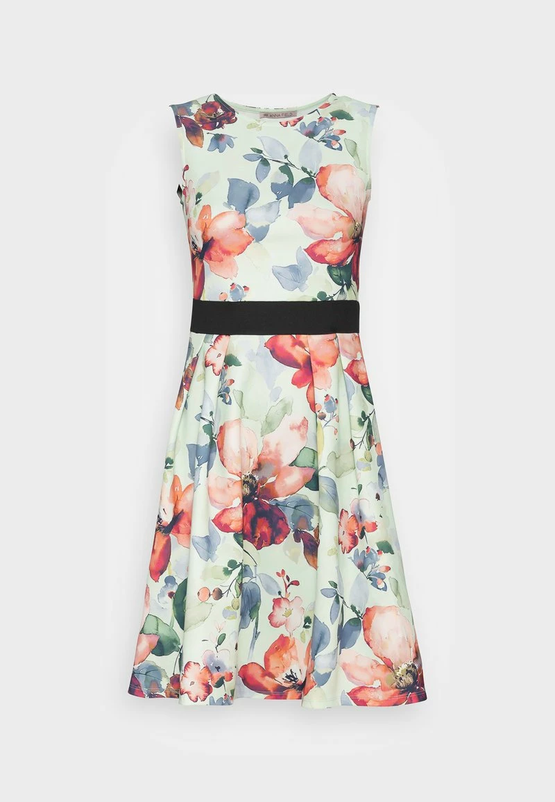 Anna Field Vestido Informal - Light Green/multi-coloured/pink, Mujer 6 Anna Field Vestido Informal - Light Green/multi-coloured/pink, Mujer - Imagen 4