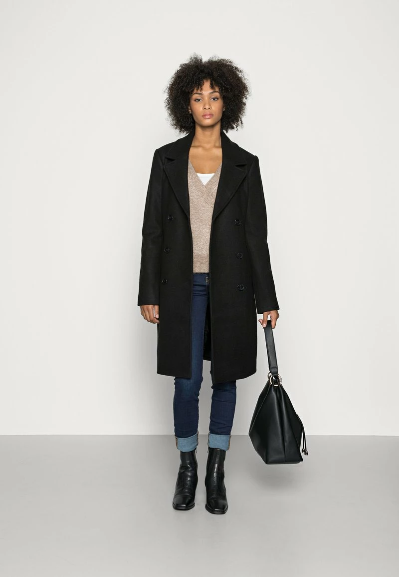 Anna Field Abrigo Clásico - Black, Mujer 4 Anna Field Abrigo Clásico - Black, Mujer - Imagen 2