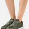 Anna Field LEATHER - Zapatillas - Olive, Mujer