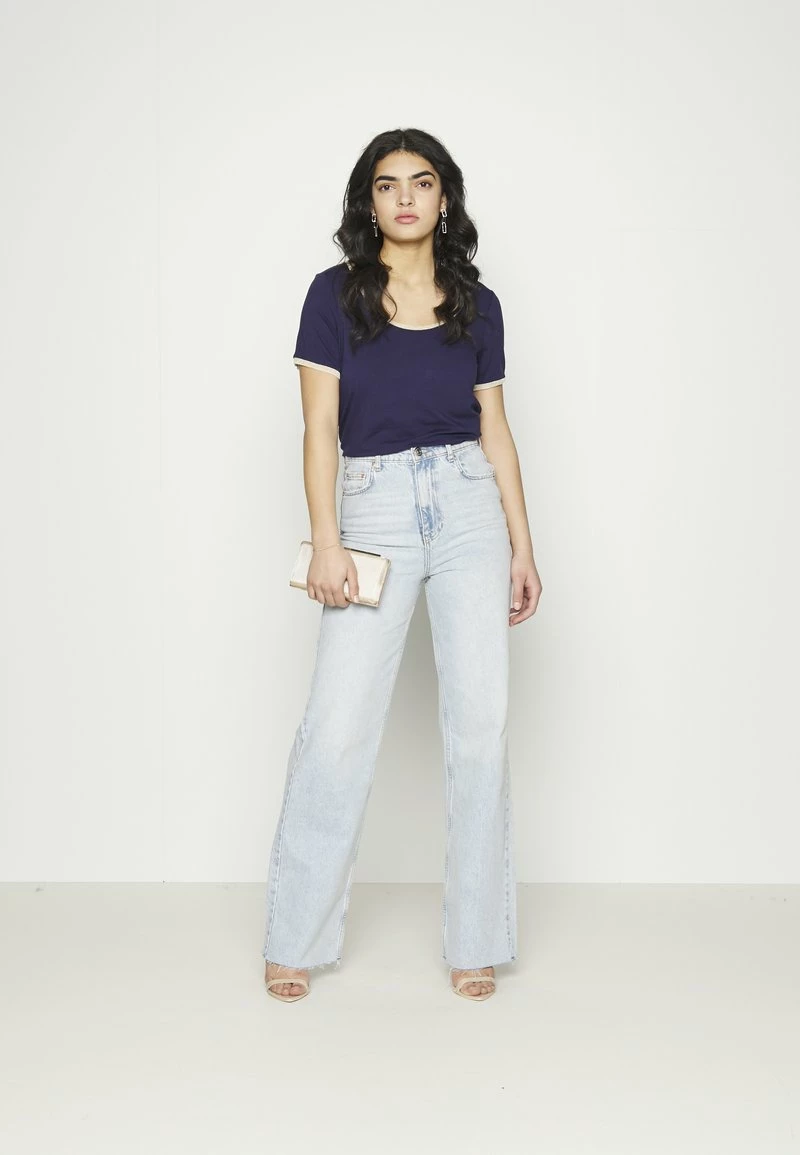 Anna Field Camiseta Básica - Dark Blue, Mujer 4 Anna Field Camiseta Básica - Dark Blue, Mujer - Imagen 2