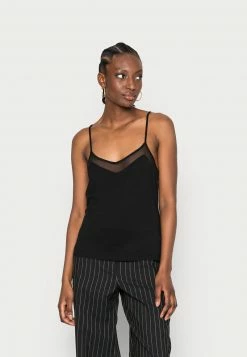 Anna Field Top - Black, Mujer
