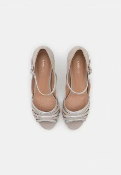 Anna Field COMFORT - Sandalias De Tacón - Light Grey, Mujer -ANNA FIELD Ventas 4684e8c459e944bb82638e925727a5bd