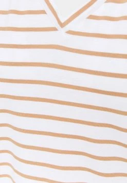 Anna Field Camiseta Estampada - White/camel, Mujer -ANNA FIELD Ventas 475cd611b65c4eb396582335553de714