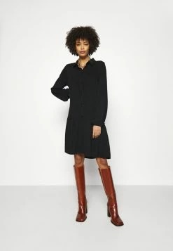Anna Field Oversized - Vestido Camisero - Black, Mujer -ANNA FIELD Ventas 47b6074dafc64204b0ee93be47666ec6