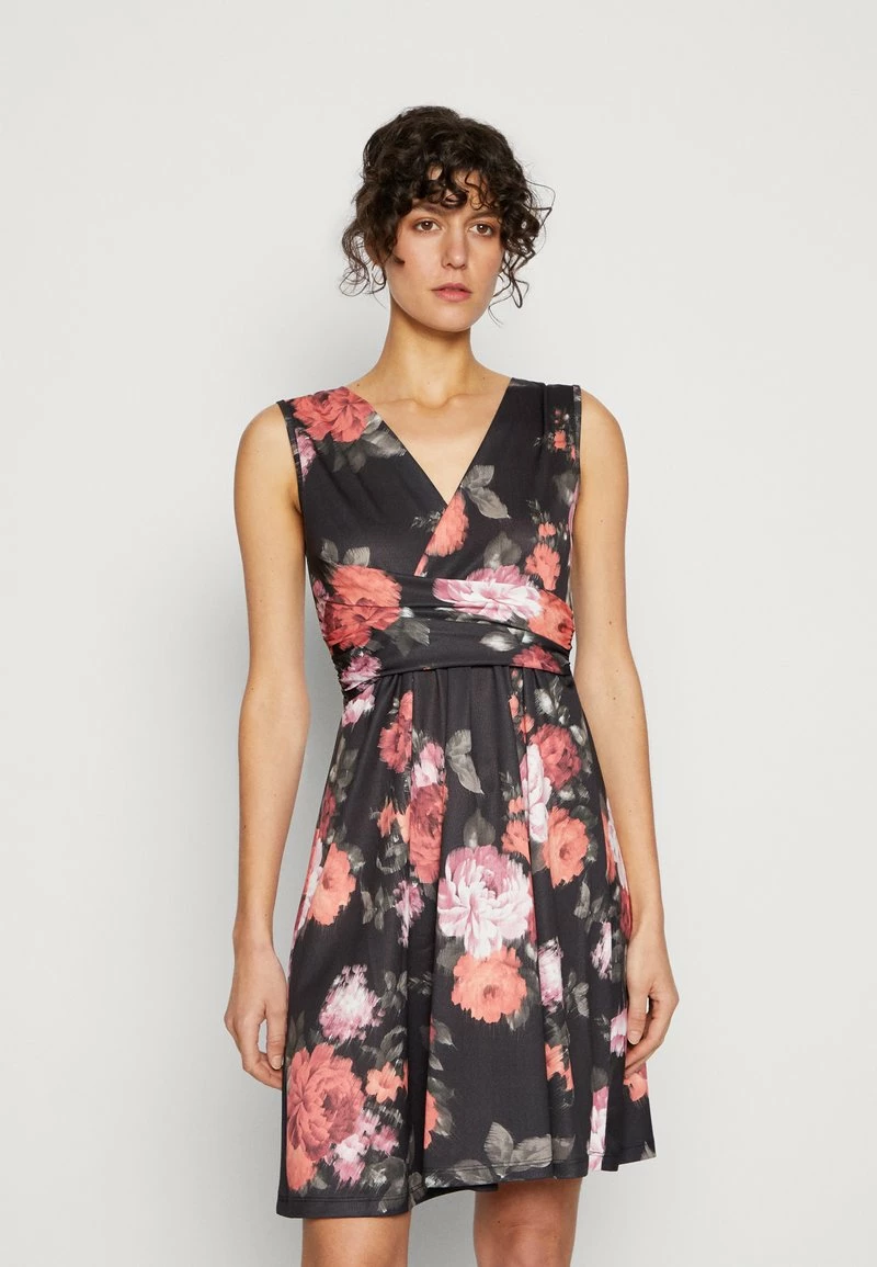 Anna Field Vestido Ligero - Black/multi-coloured, Mujer 3 Anna Field Vestido Ligero - Black/multi-coloured, Mujer