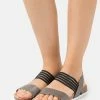 Anna Field Sandalias - Gunmetal, Mujer