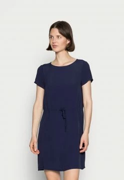 Anna Field WOVEN DRESS BASIC TUNNEL - Vestido Informal - Dark Blue, Mujer
