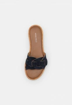 Anna Field LEATHER - Sandalias Planas - Dark Blue, Mujer -ANNA FIELD Ventas 4af39ecb99bc4f6b8acd2877332815d1