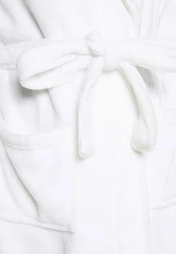 Anna Field LADIES PLUSH BATHROBE - Albornoz - White, Mujer -ANNA FIELD Ventas 4dd39afe809c4f53846fbd2f0d07c2dd
