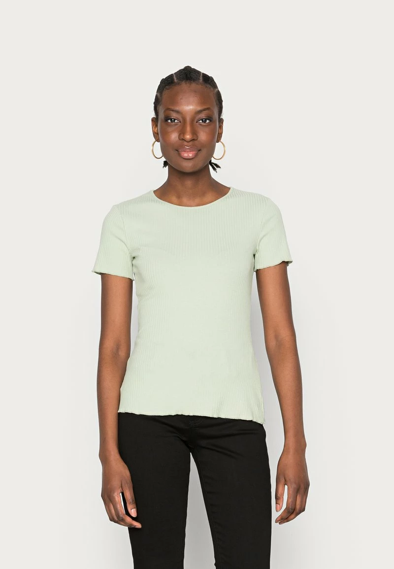 Anna Field Camiseta Básica - Light Green, Mujer 3 Anna Field Camiseta Básica - Light Green, Mujer