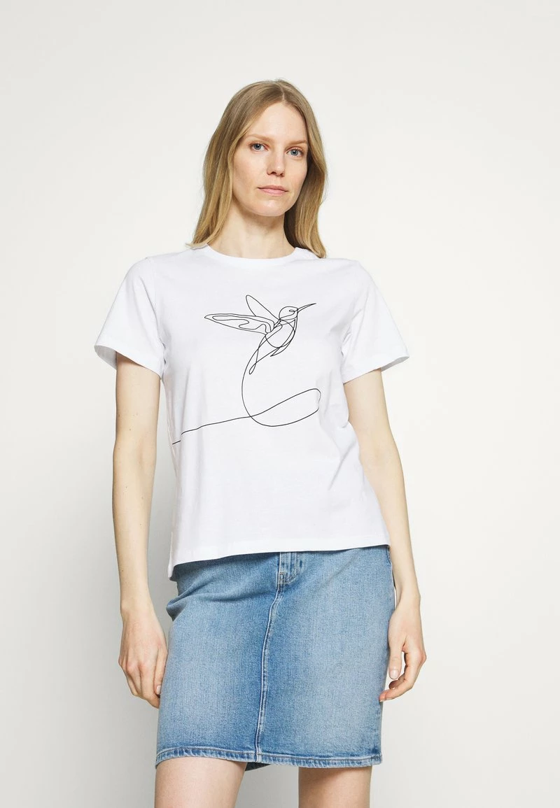 Anna Field Camiseta Estampada - White, Mujer 3 Anna Field Camiseta Estampada - White, Mujer