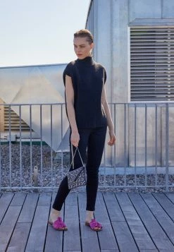 Anna Field LEATHER - Sandalias Planas - Pink, Mujer