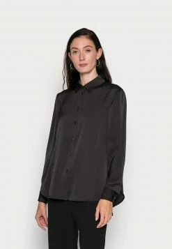 Anna Field Camisa - Black, Mujer