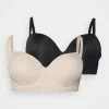 Anna Field 2 PACK - Sujetador Básico - Black/nude, Mujer -ANNA FIELD Ventas 55657fb1842049e19043458c7931da36