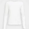 Anna Field Camiseta De Manga Larga - White, Mujer