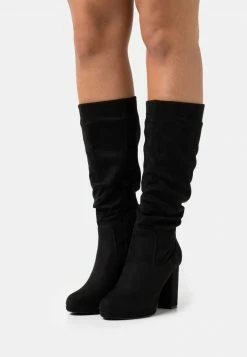 Anna Field Botas Con Plataforma - Black, Mujer