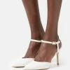 Anna Field LEATHER - Tacones - White, Mujer