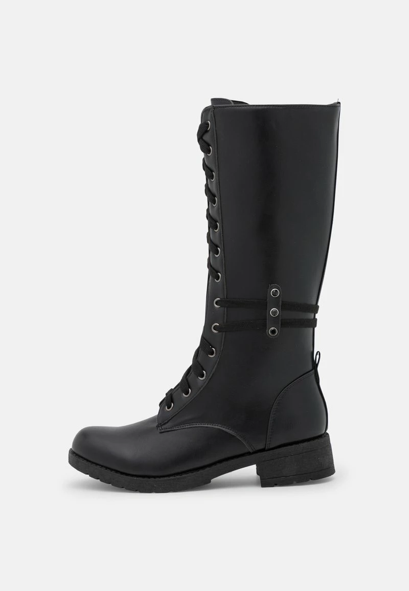 Anna Field Botas Con Cordones - Black, Mujer 4 Anna Field Botas Con Cordones - Black, Mujer - Imagen 2