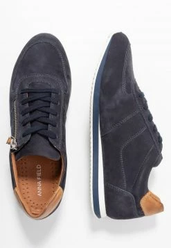 Anna Field COMFORT LEATHER - Zapatillas - Dark Blue, Mujer -ANNA FIELD Ventas 59364f71088b408288602fa193144277