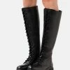Anna Field LEATHER - Botas Con Cordones - Black, Mujer -ANNA FIELD Ventas 59426f9f36994cd09519f1ba394a933b