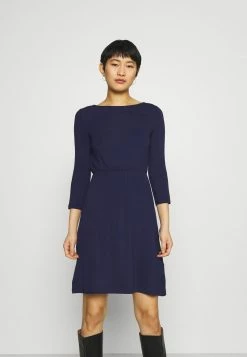 Anna Field Mini Waisted Basic Dress - Vestido Ligero - Dark Blue, Mujer