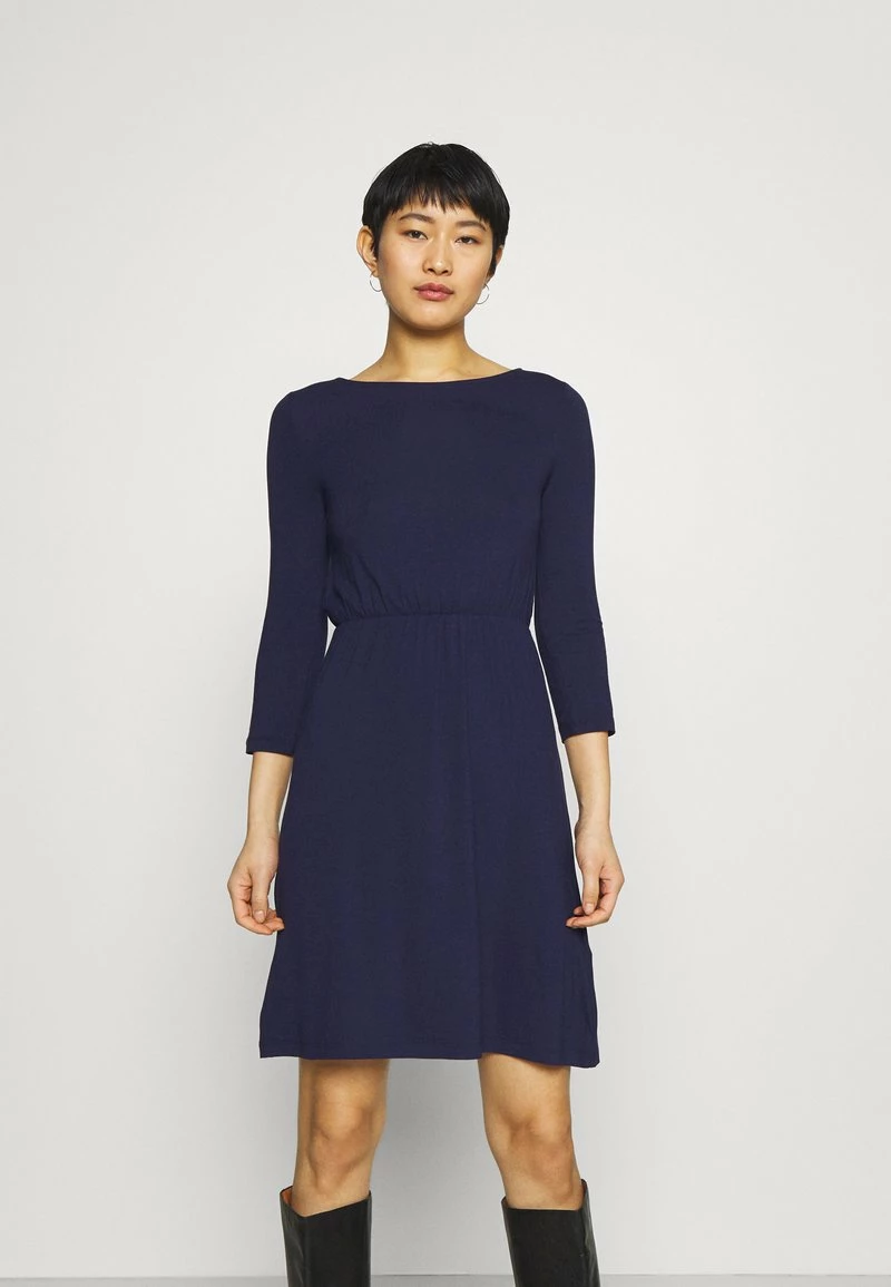 Anna Field Mini Waisted Basic Dress - Vestido Ligero - Dark Blue, Mujer 3 Anna Field Mini Waisted Basic Dress - Vestido Ligero - Dark Blue, Mujer