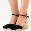 Anna Field LEATHER - Sandalias De Tacón - Black, Mujer