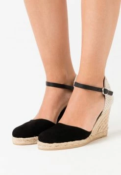 Anna Field LEATHER - Sandalias De Tacón - Black, Mujer