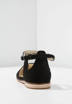 Anna Field LEATHER ANKLE STRAP BALLET PUMPS - Bailarinas Con Hebilla - Black, Mujer -ANNA FIELD Ventas 5b3ad7ee8a734f66beb86554997ff3df