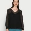 Anna Field V Neck Blouse - Blusa - Black, Mujer 2 Anna Field V Neck Blouse - Blusa - Black, Mujer -ANNA FIELD Ventas 5b48b42d80fe4473b6d7ef9b71e07d15