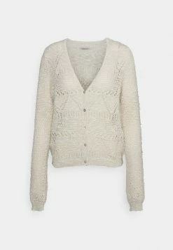 Anna Field Chaqueta De Punto - Off-white, Mujer