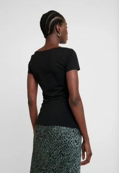 Anna Field 2 PACK - Camiseta Básica - Black, Mujer -ANNA FIELD Ventas 5cc32792f75c4aa993e4e439c508648b