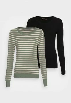 Anna Field 2 PACK JUMPER - Jersey De Punto - Black, Green/beige, Mujer 12 Anna Field 2 PACK JUMPER - Jersey De Punto - Black, Green/beige, Mujer -ANNA FIELD Ventas 5ce1fc0dfd6c4a9ba6c0166061bd2645